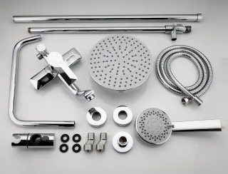 Душевая стойка Frap F2418 хром